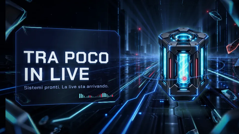 Scena Starting Soon del pack VOLTLINE.